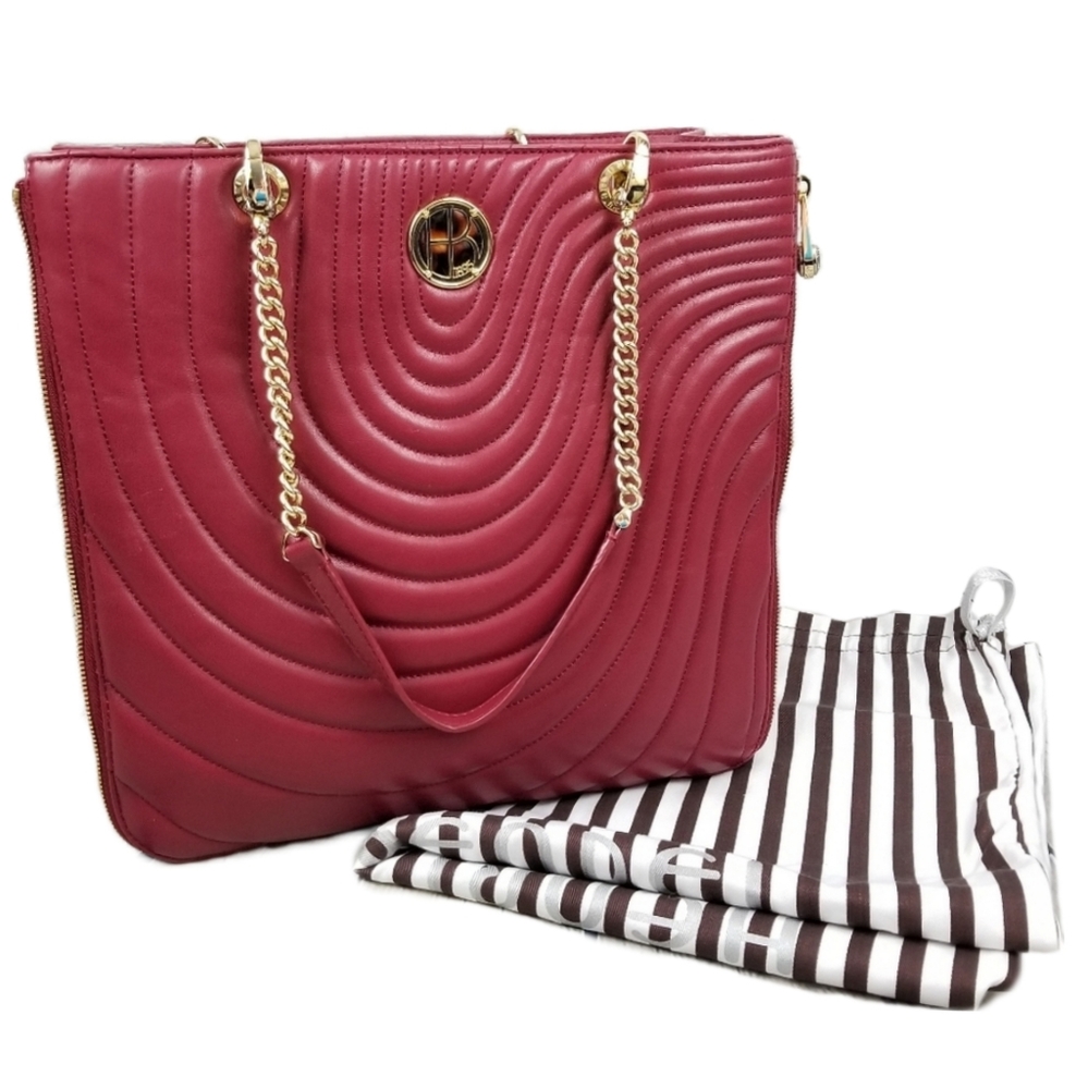 HENRI BENDEL | No. 7 quilted leather tote purse